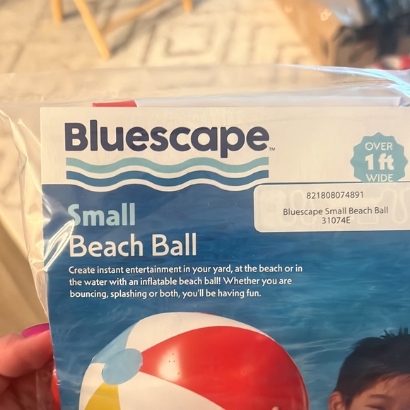 NWT SMALL BEACH BALL - Picture 2 of 4